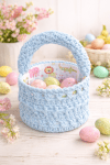 Picture of crocheted Easter Basket